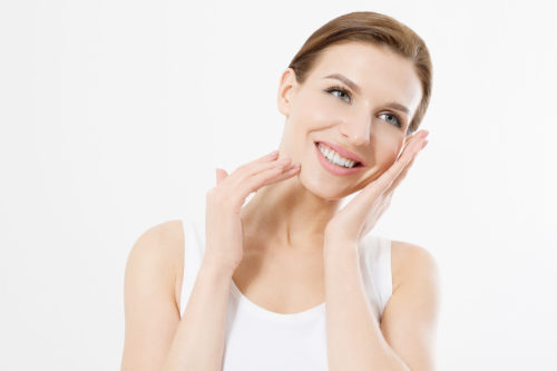 cosmetic contouring dental woman smiling